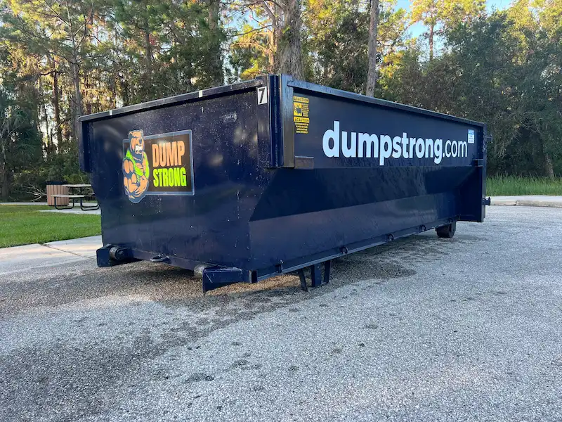 12 yard Dumpster Strong dumpster available for rental near Clermont, Orlando