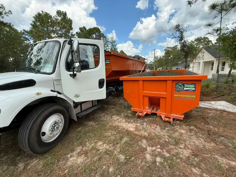 Dumpster Strong roll-off dumpster rental in Orlando FL - Construction Dumpster Rental for Orlando Job Sites