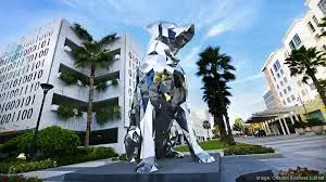 Lake Nona Town Center sculpture in Orlando FL