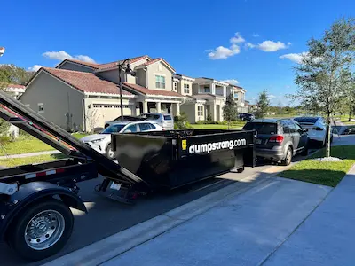 Roll-off container delivery service Orlando Florida