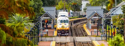 Winter Park Amtrak SunRail train station — landmark in our Winter Park FL service area